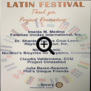 Latin Festival Presenters